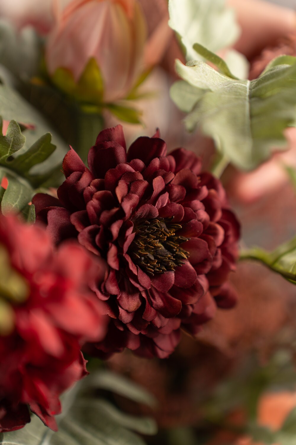 Konstgjorda blommor Zinnia