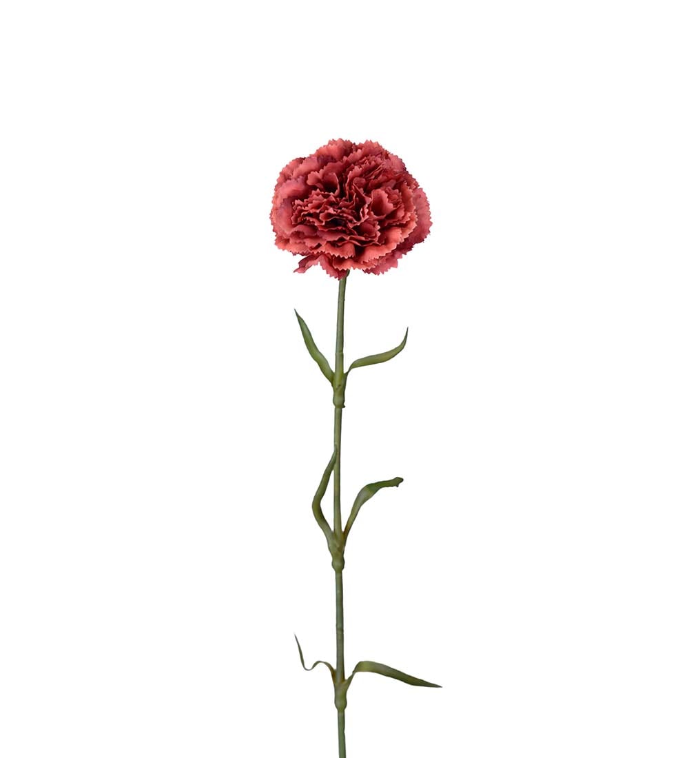 Konstgjord röd Nejlika 44cm