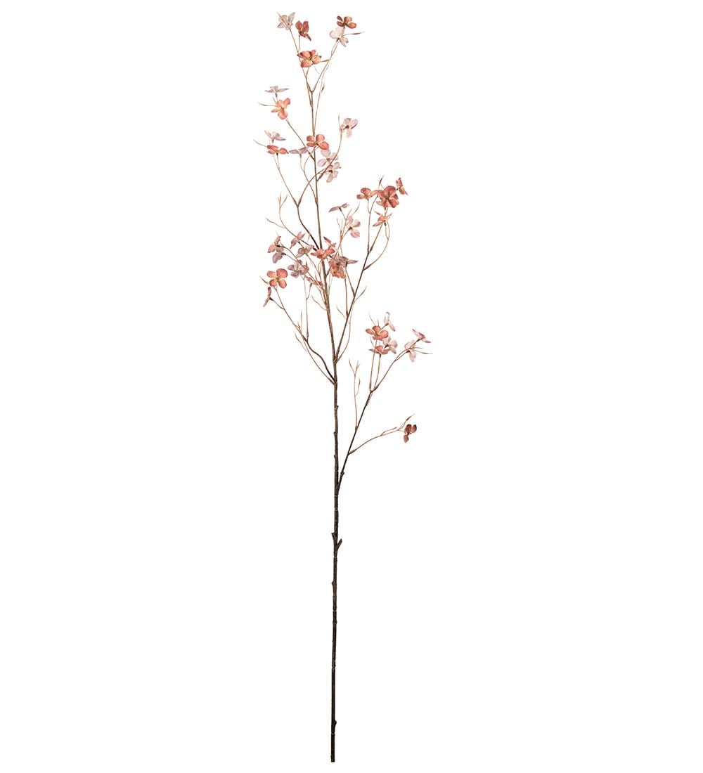 Konstgjord rosa Hortensia 110cm