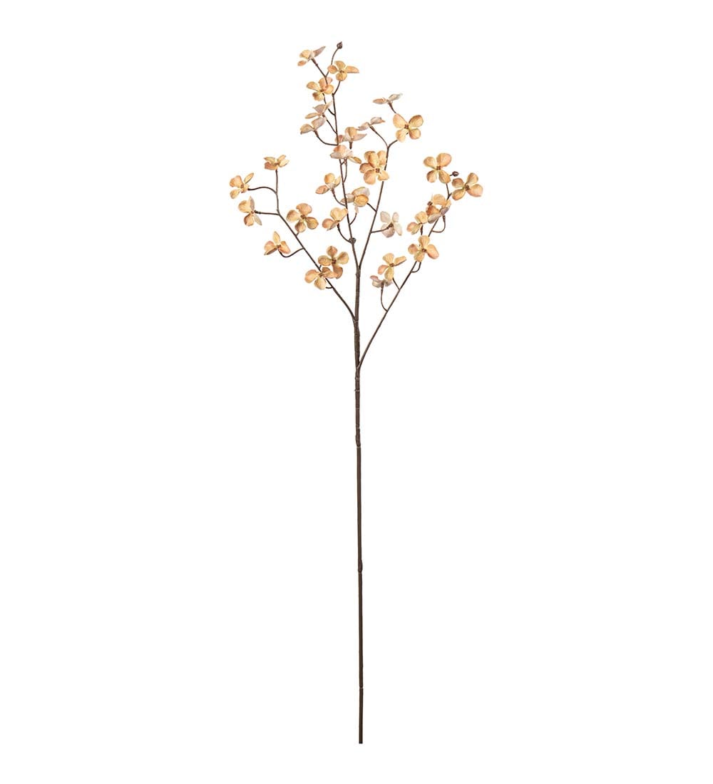Konstgjord persika Hortensia 72cm