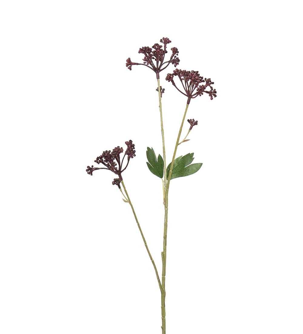 Konstgjord burgundy Angelica 58cm