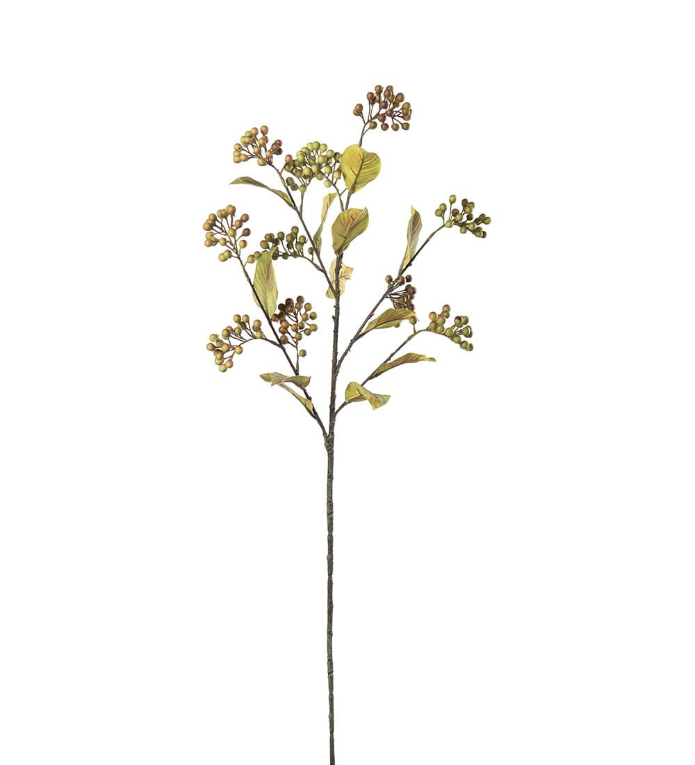 Konstgjord grön Bärkvist 76cm