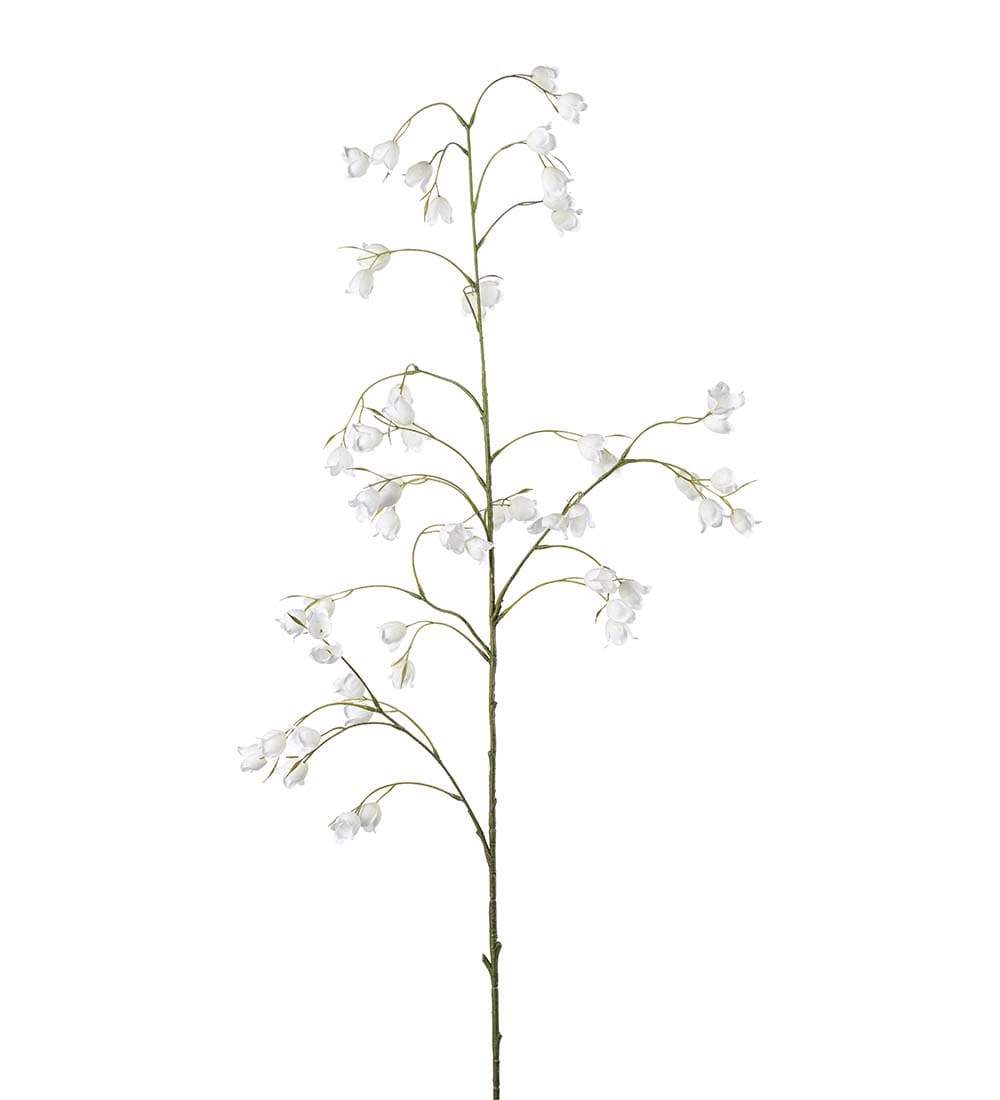 Konstgjord vit Blomkvist 110cm