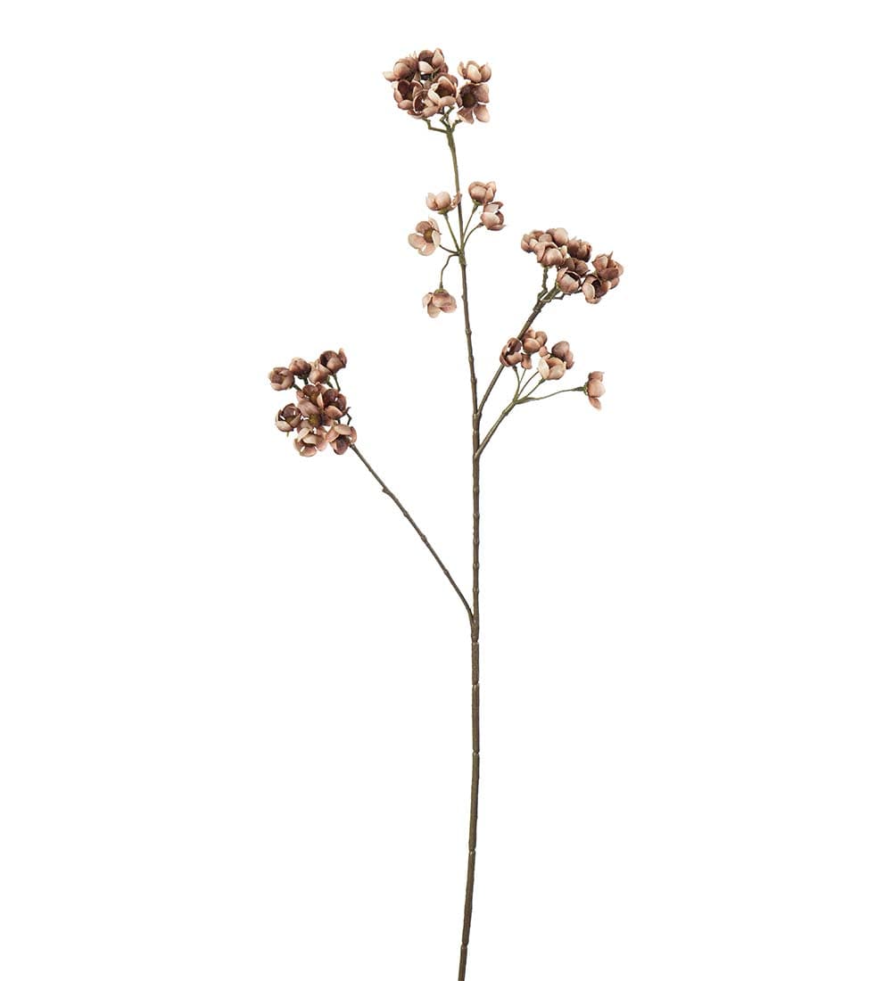 Konstgjord brun Persikoblom 67cm