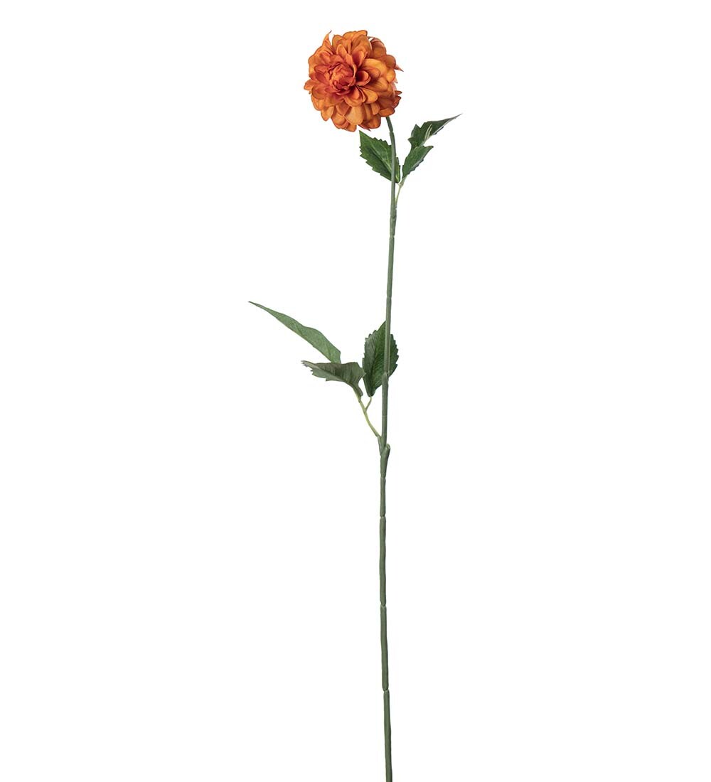 Konstgjord orange Dahlia 60cm