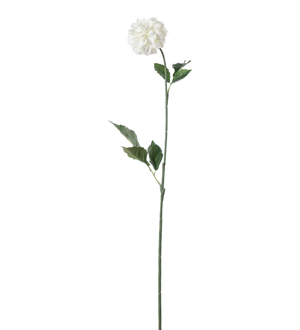 Konstgjord vit Dahlia 60cm