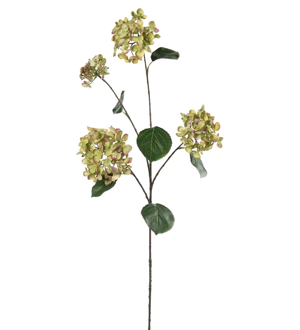 Konstgjord grön Hortensia 80cm