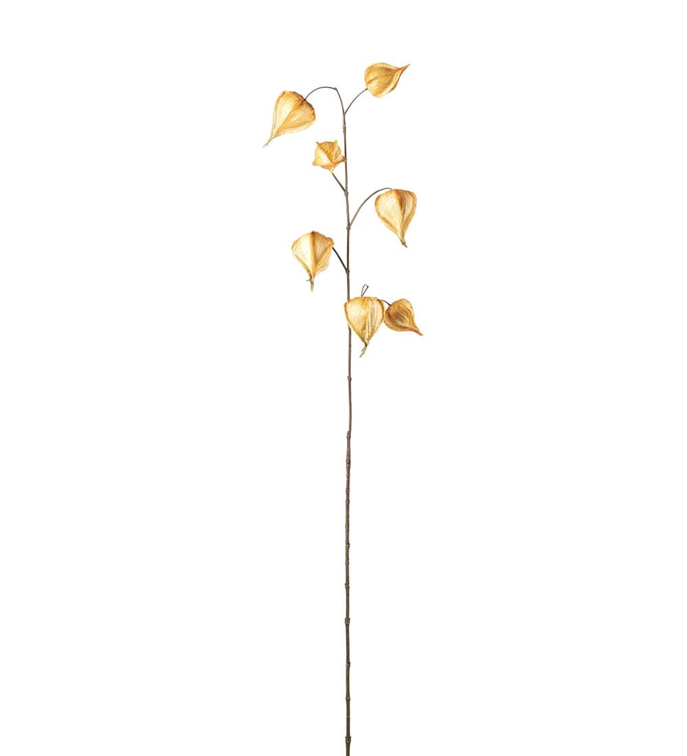 Konstgjord gul Physalis 95cm