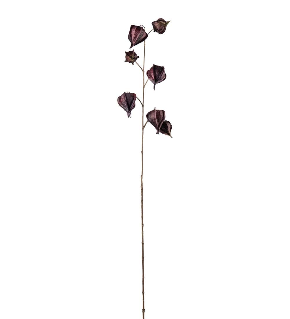 Konstgjord burgundy Physalis 95cm
