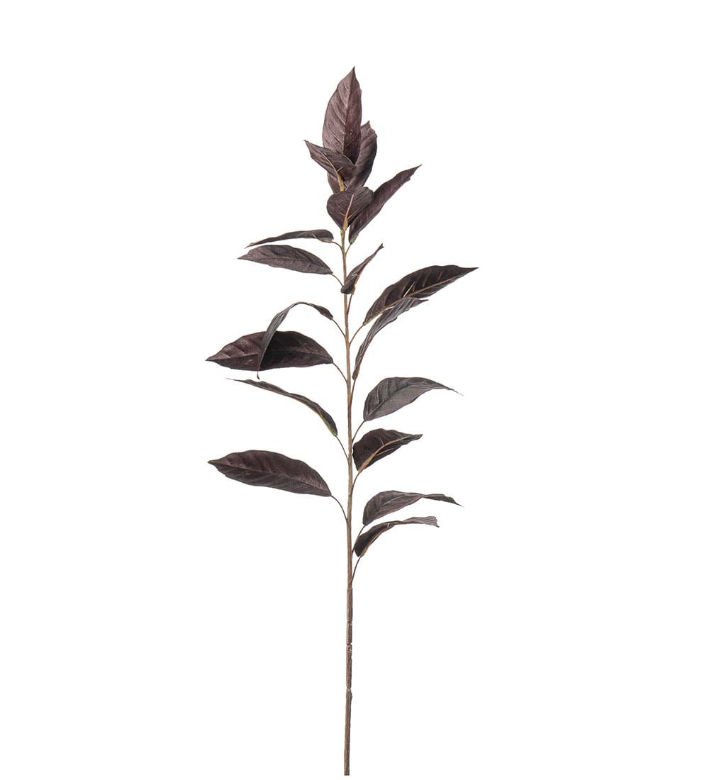 Konstgjord burgundy Blad 100cm