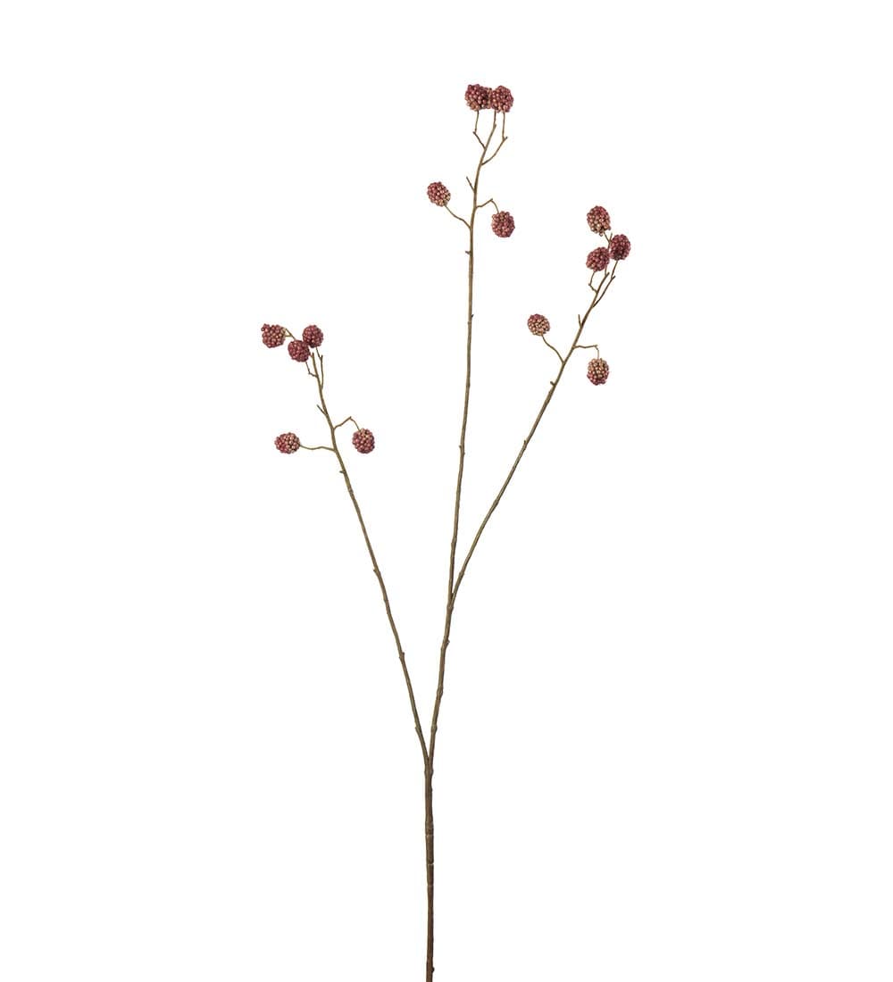 Konstgjord röd Mullbärskvist 93cm