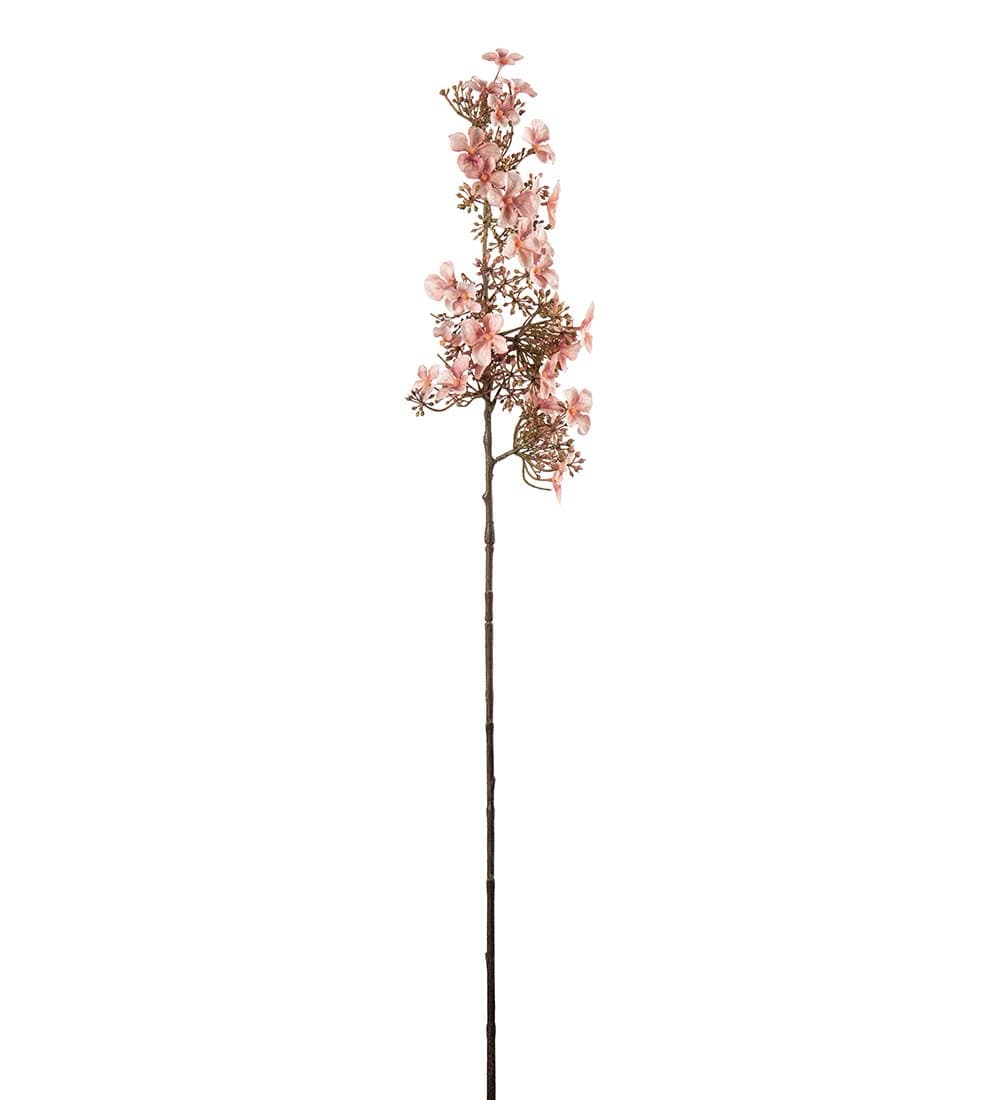Konstgjord rosa Hortensia 89cm