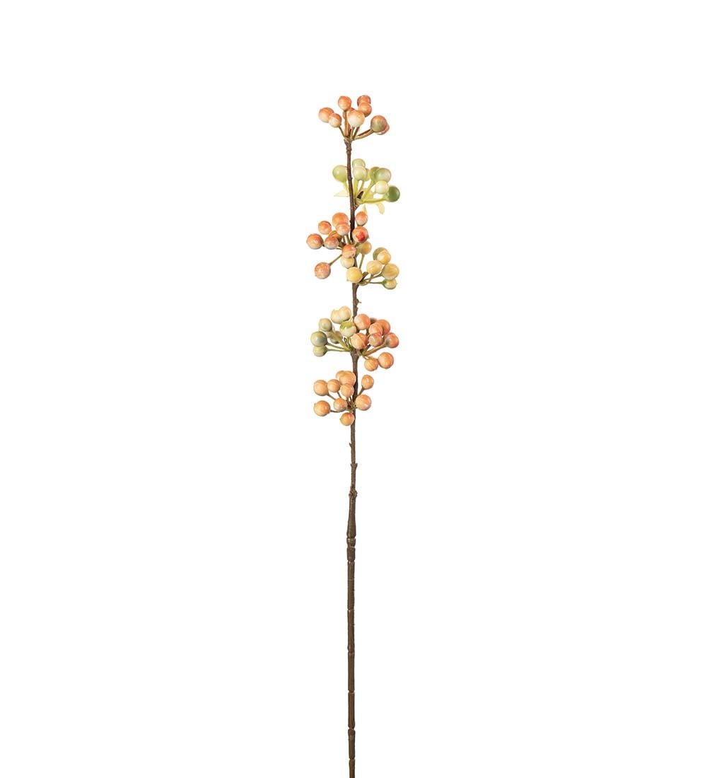 Konstgjord orange Bärkvist 42cm