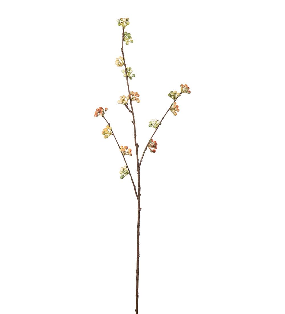 Konstgjord orange Bärkvist 83cm