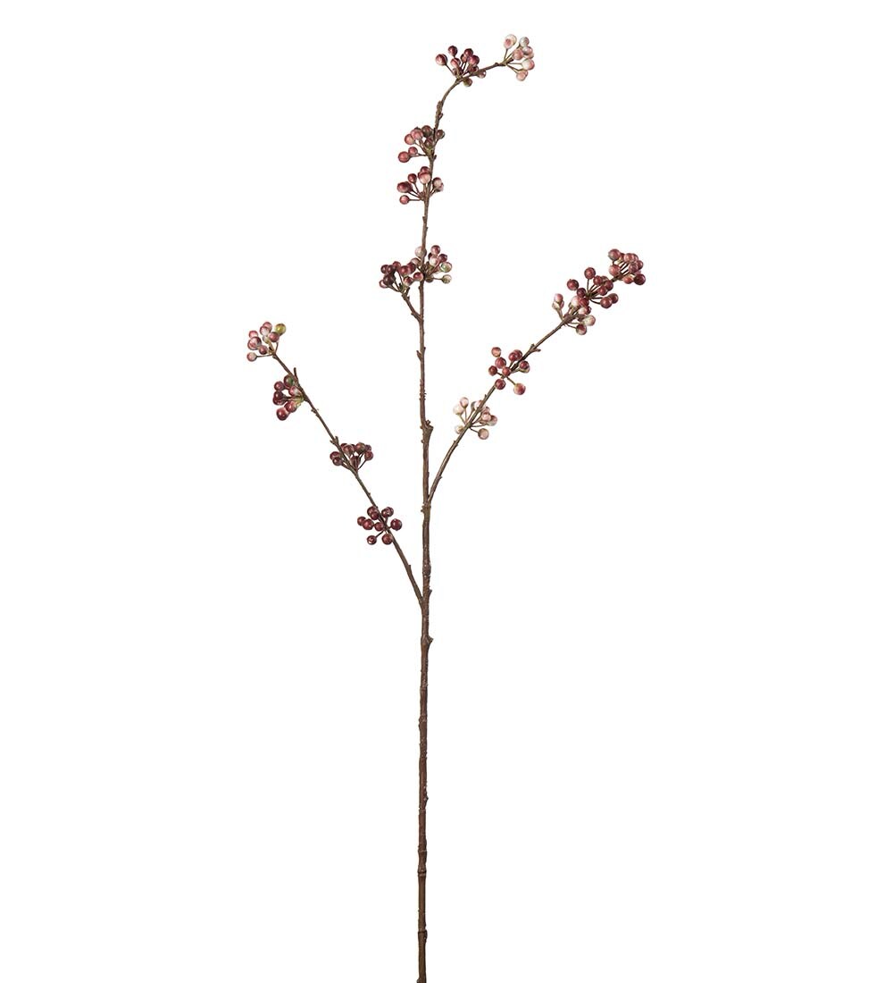 Konstgjord röd Bärkvist 83cm