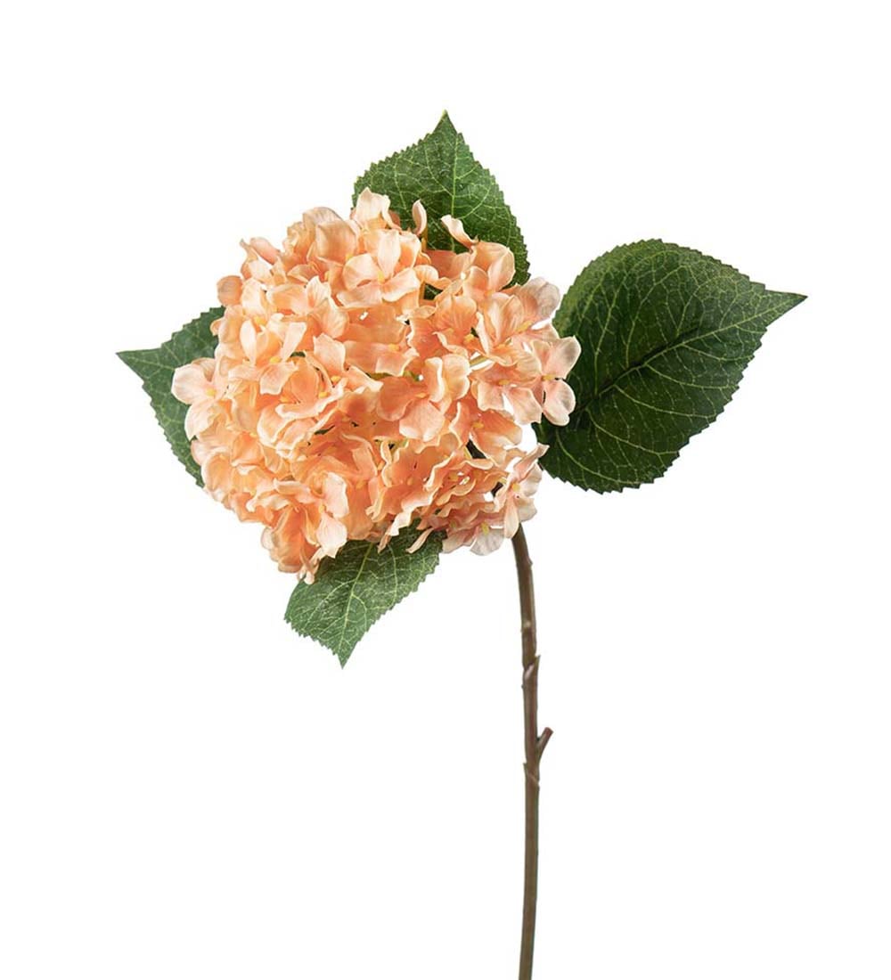 Konstgjord persika Hortensia 40cm