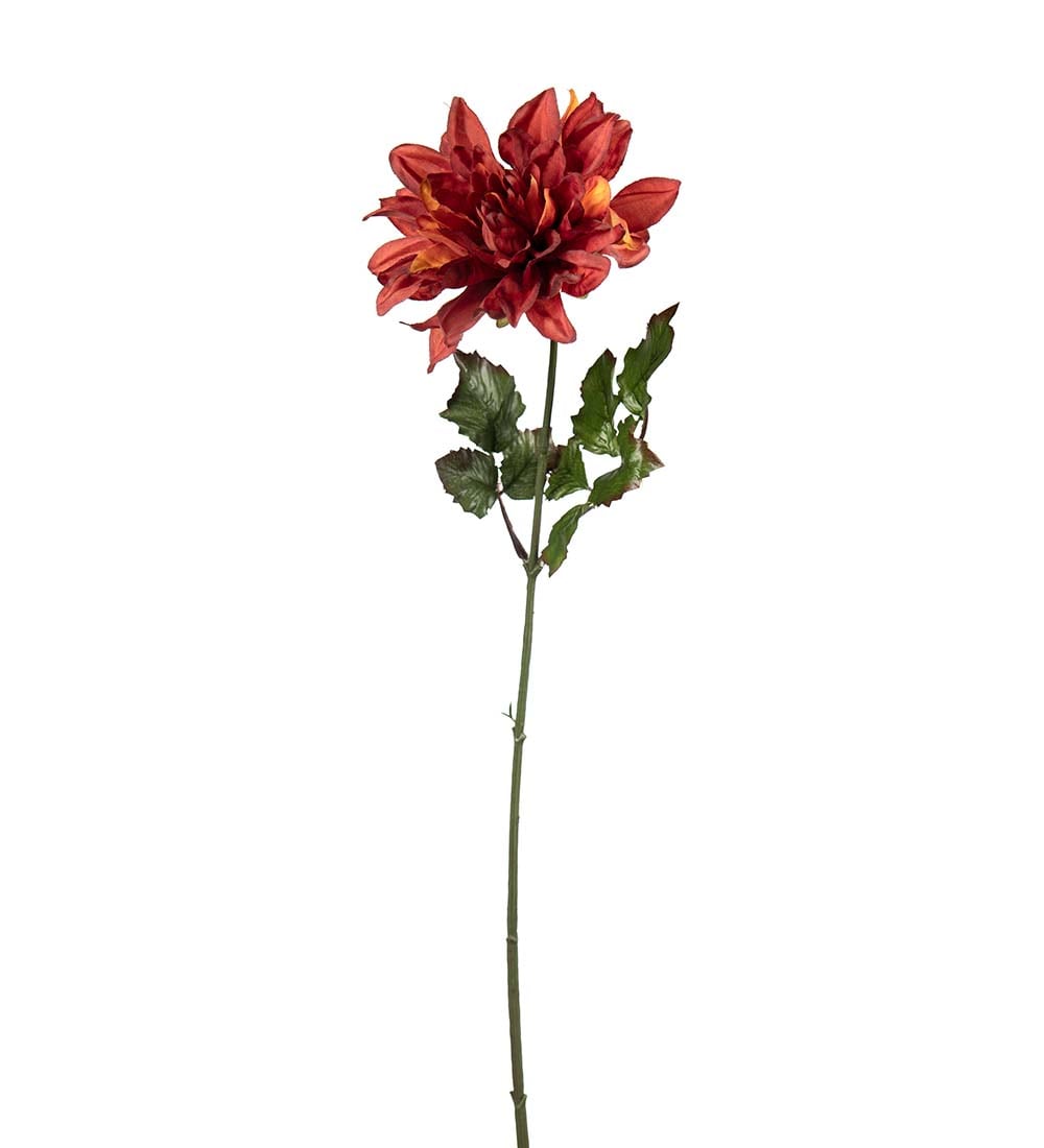 Konstgjord orange Dahlia 45cm