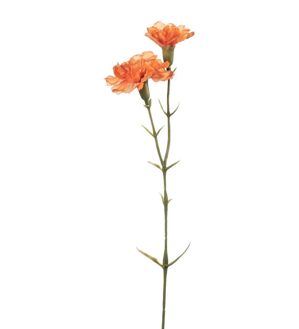 Konstgjord orange Nejlika 31cm