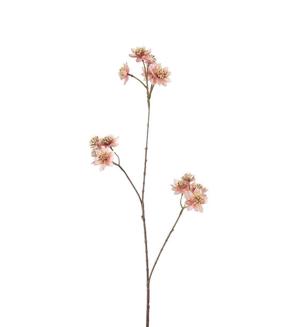 Konstgjord rosa Stjärnflocka 72cm