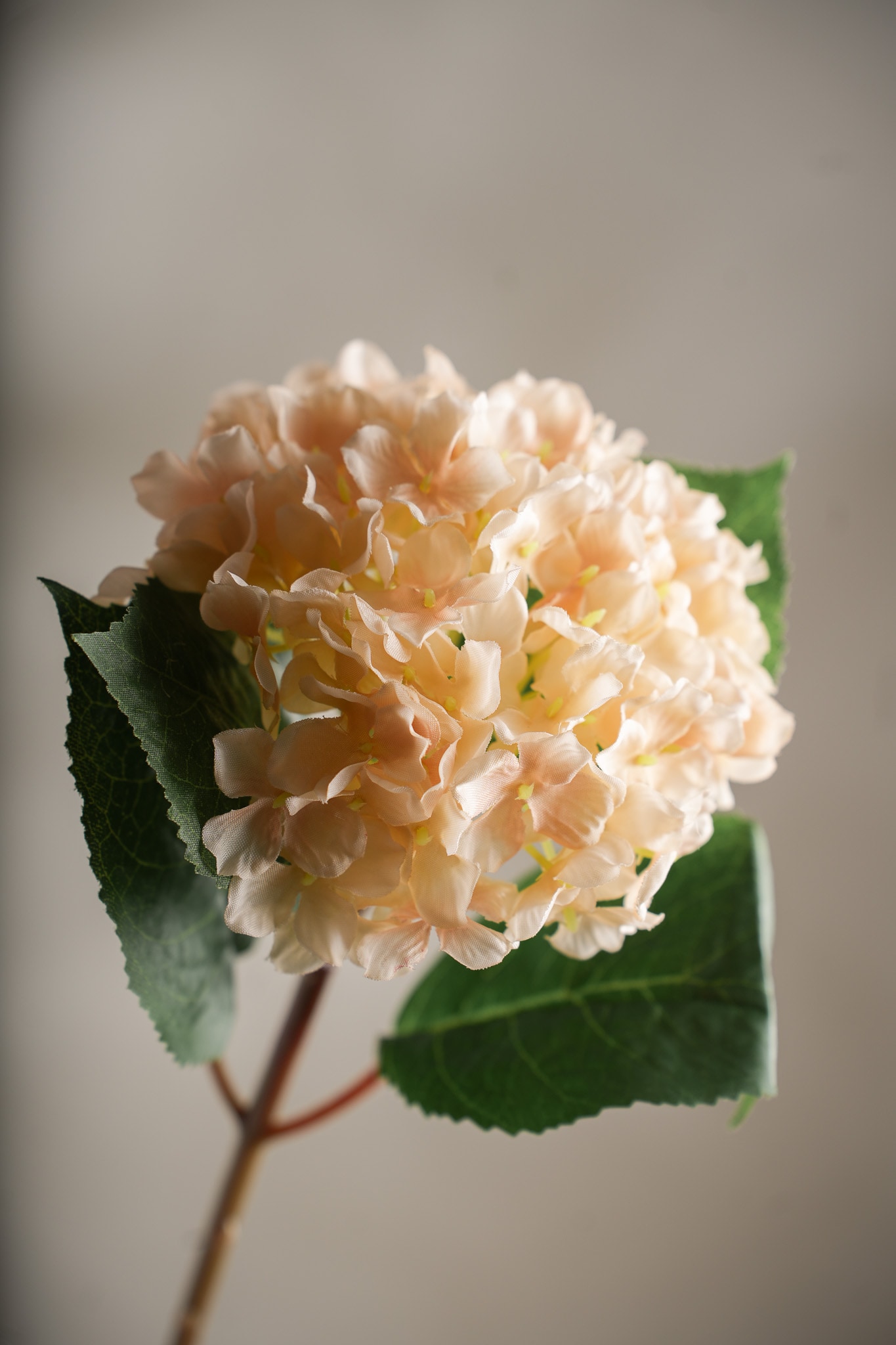 Konstgjord cream Hortensia 40cm