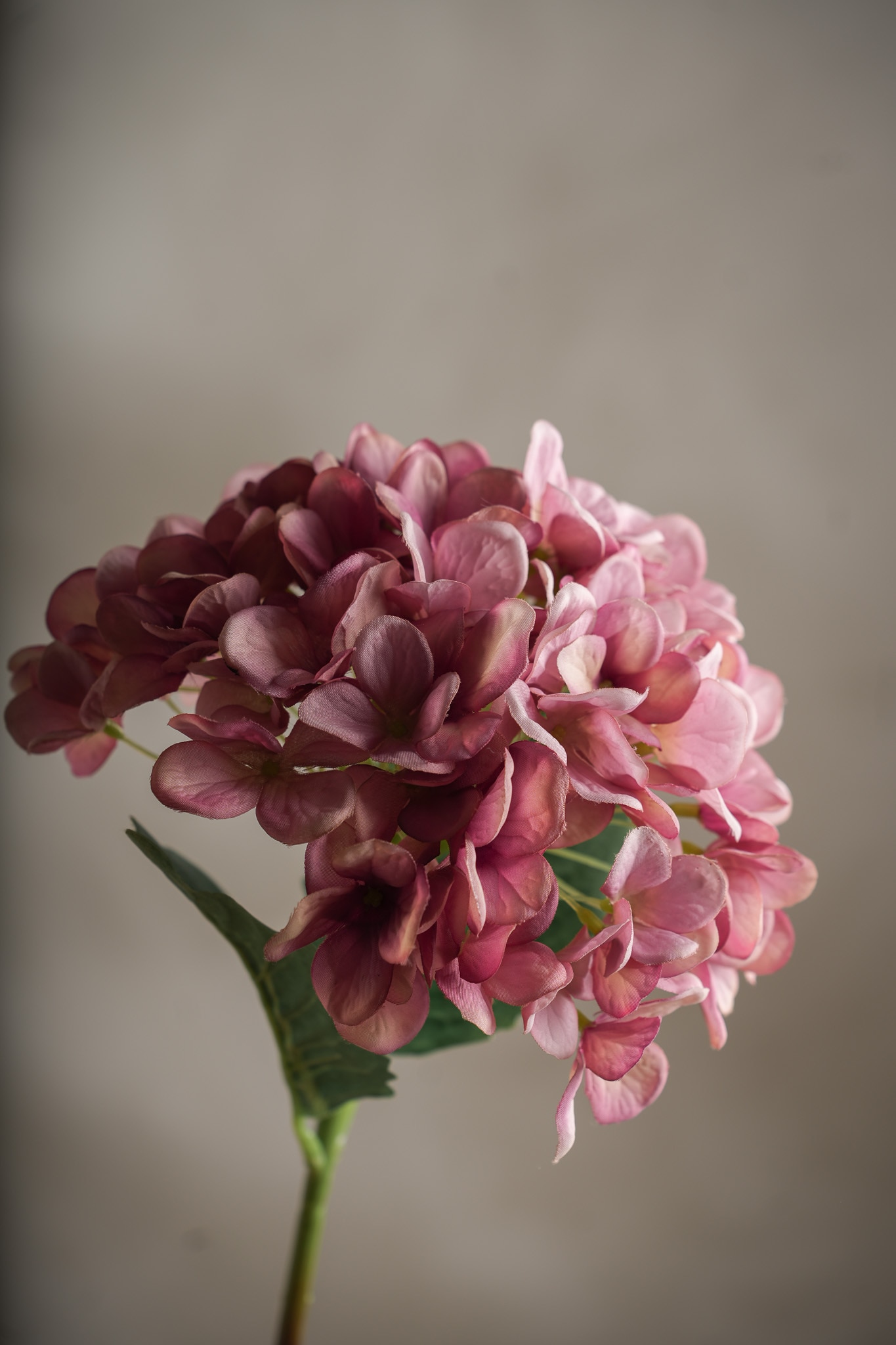 Konstgjord lila Hortensia 48cm
