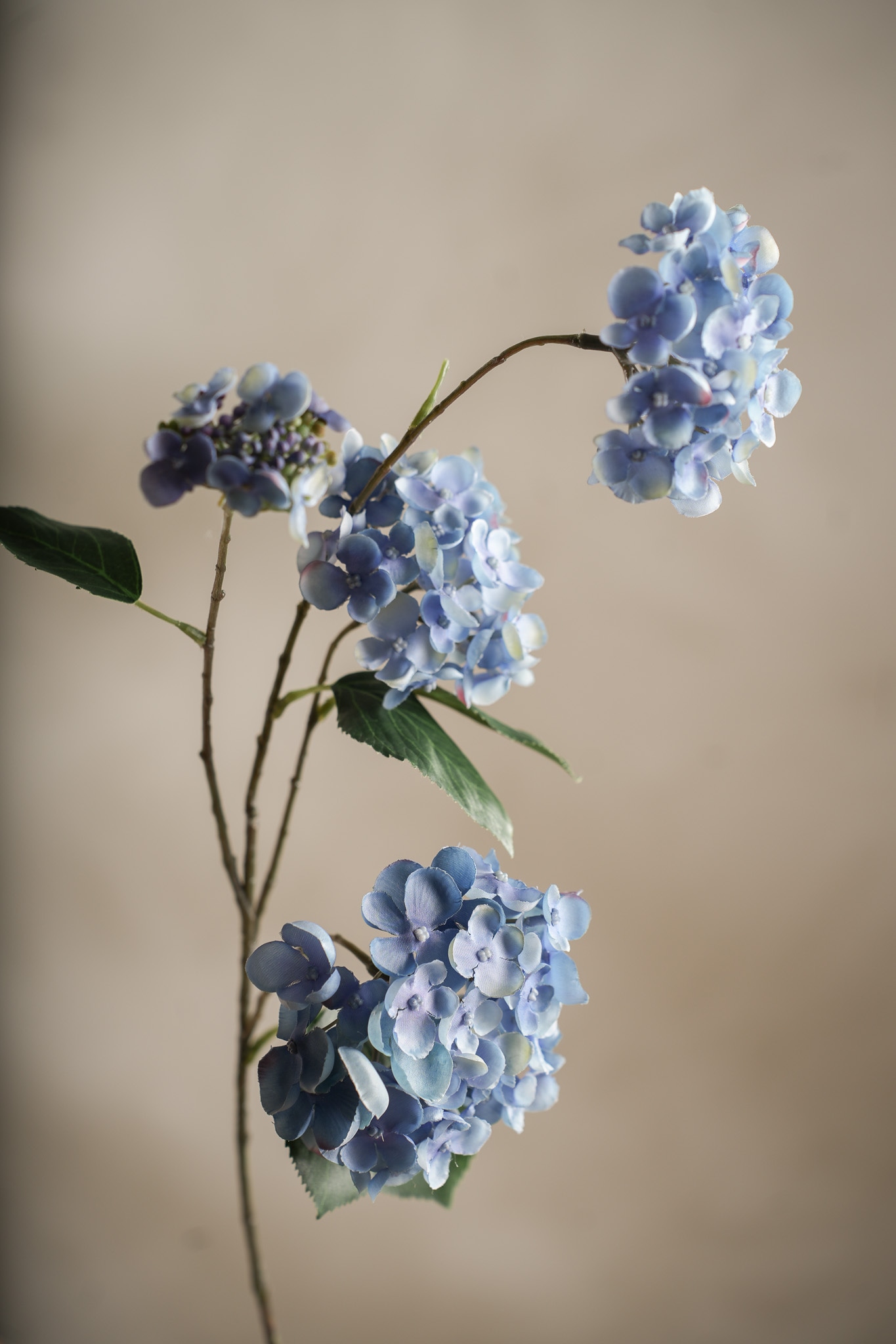 Konstgjord blå Hortensia 80cm