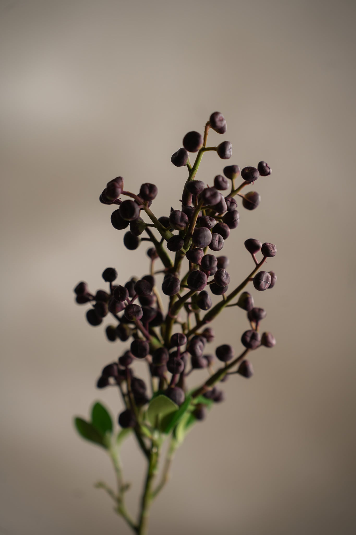 Konstgjord lila Bärkvist 54cm