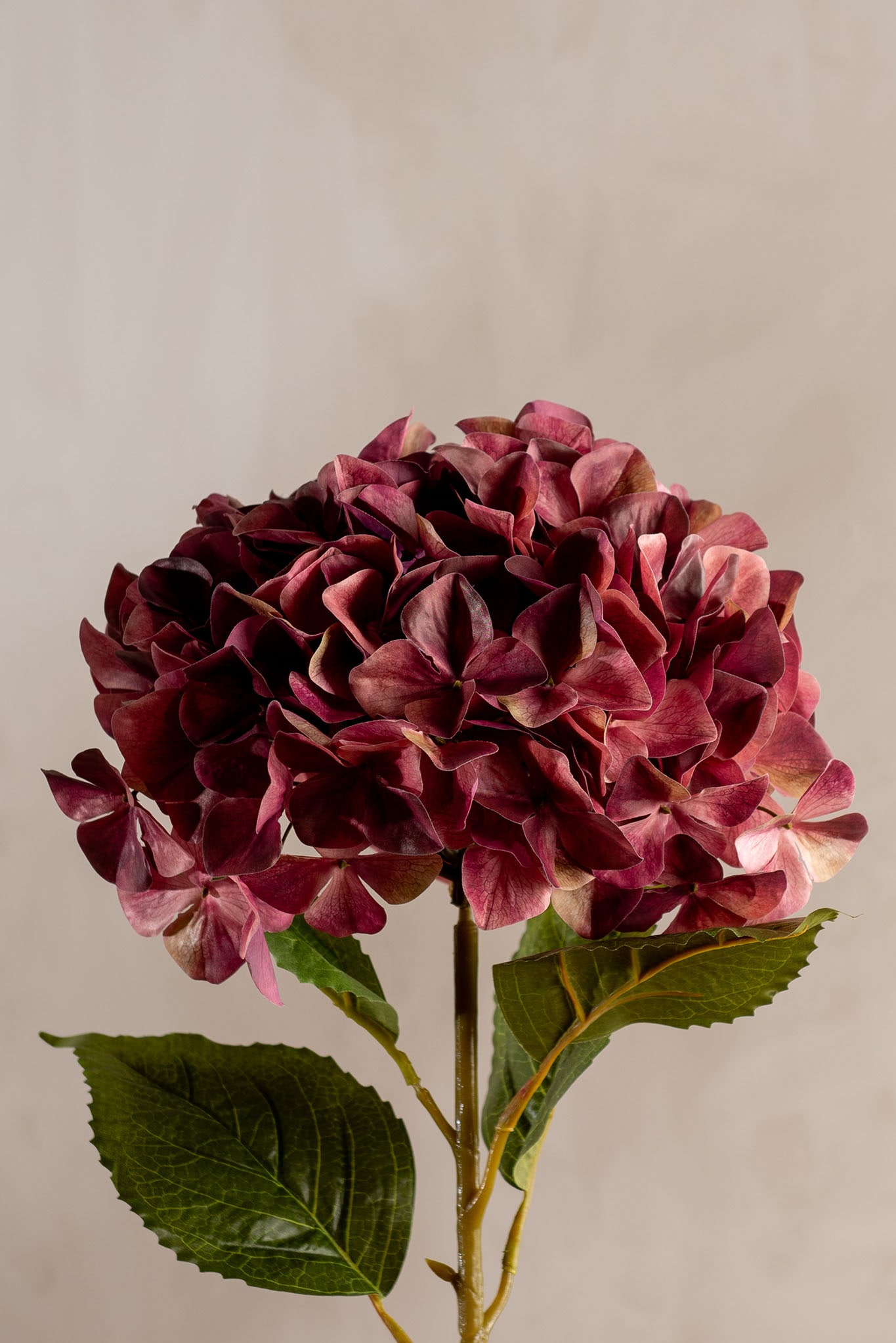 Konstgjord lila Hortensia 110cm