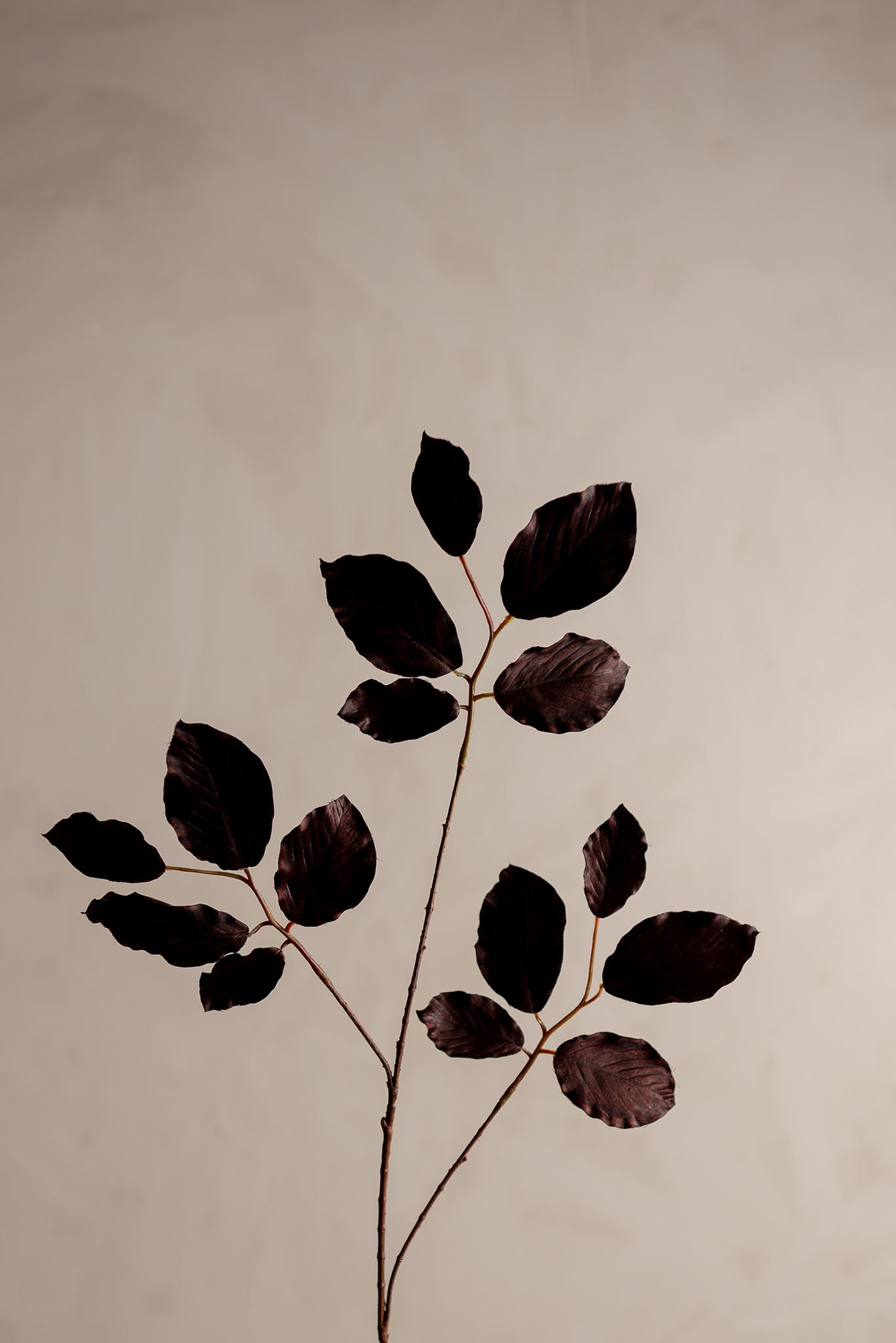 Konstgjord burgundy Avenbok 77cm