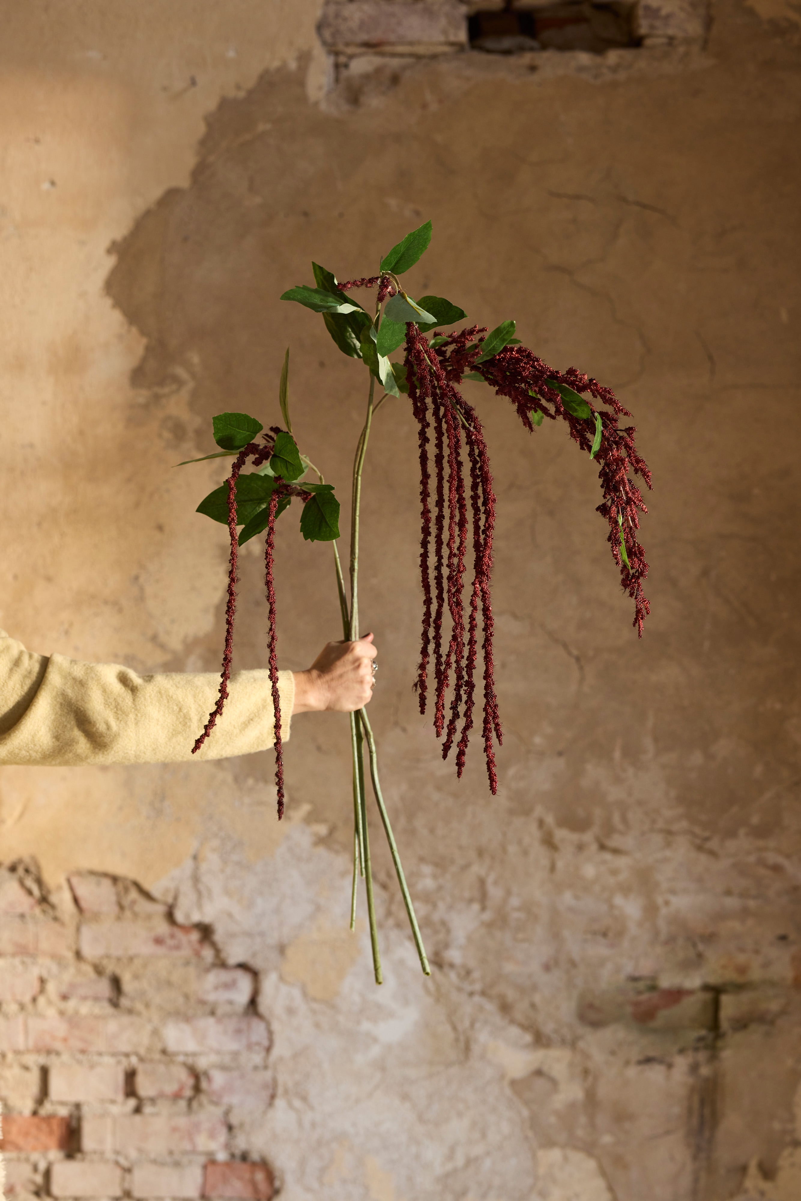 Konstgjord burgundy Amaranthus 105cm