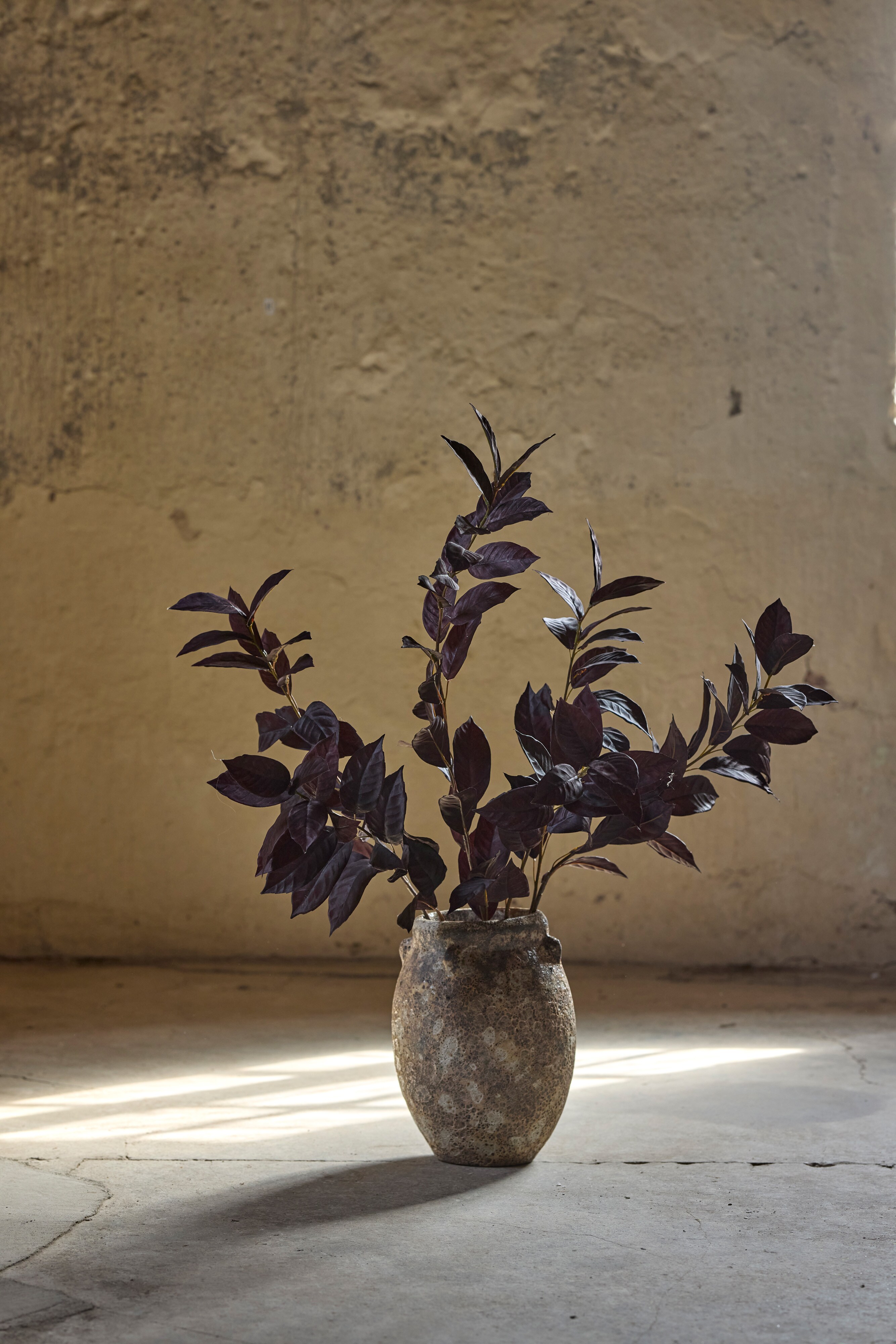 Konstgjord burgundy Blad 125cm